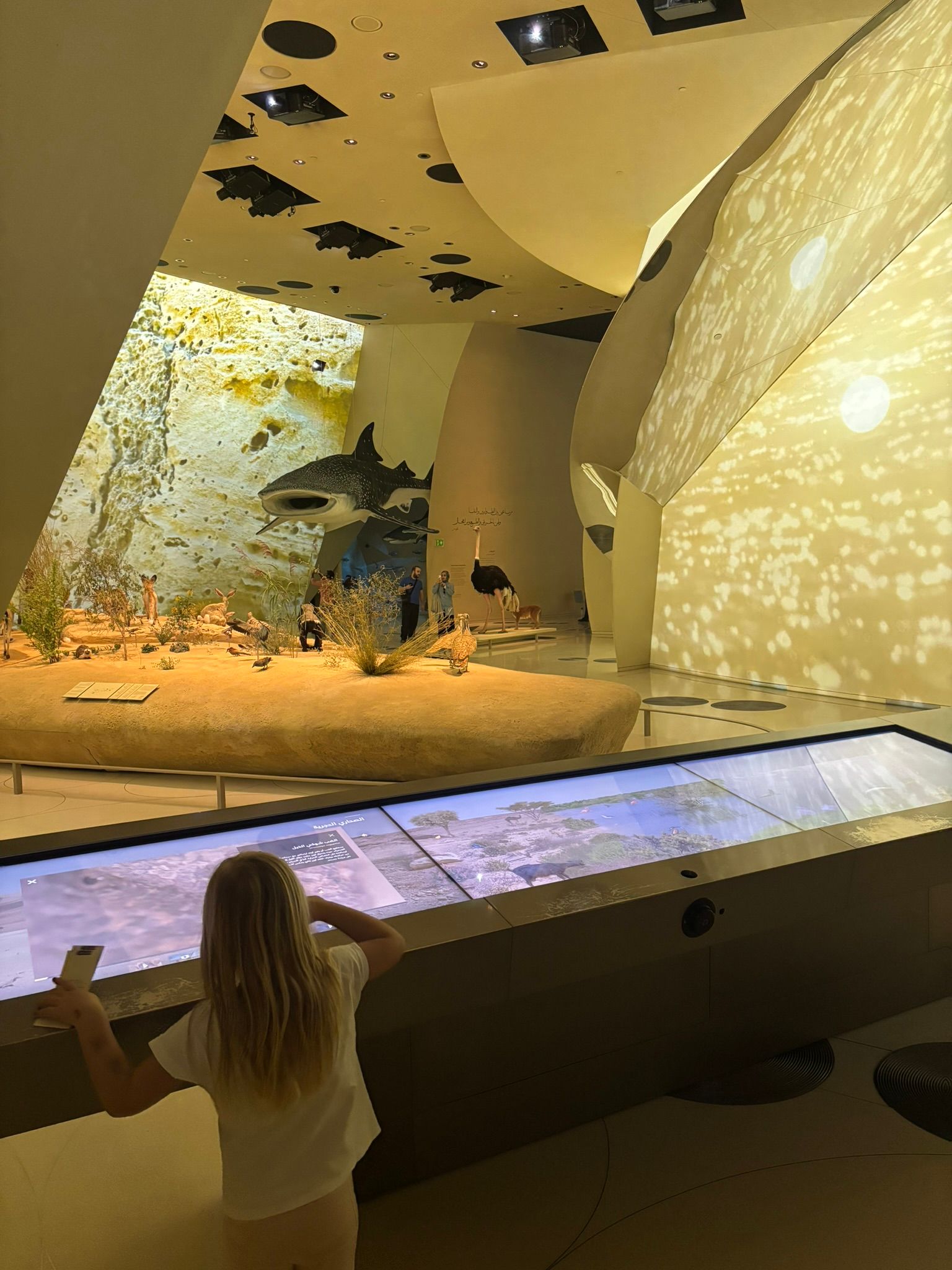 Interior Museo Nacional Qatar